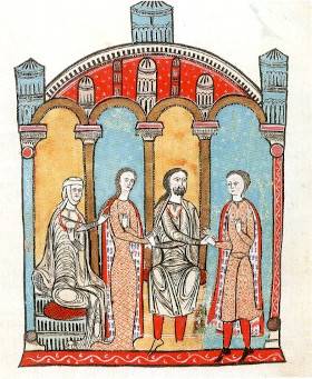 Mariage d'Ermengarde Trencavel avec Gausfred III de Roussillon